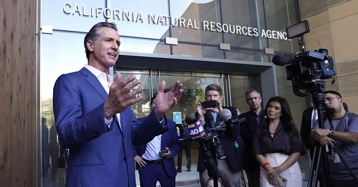 California Governor Newsom has positioned the state to be a national security risk for the entire USA