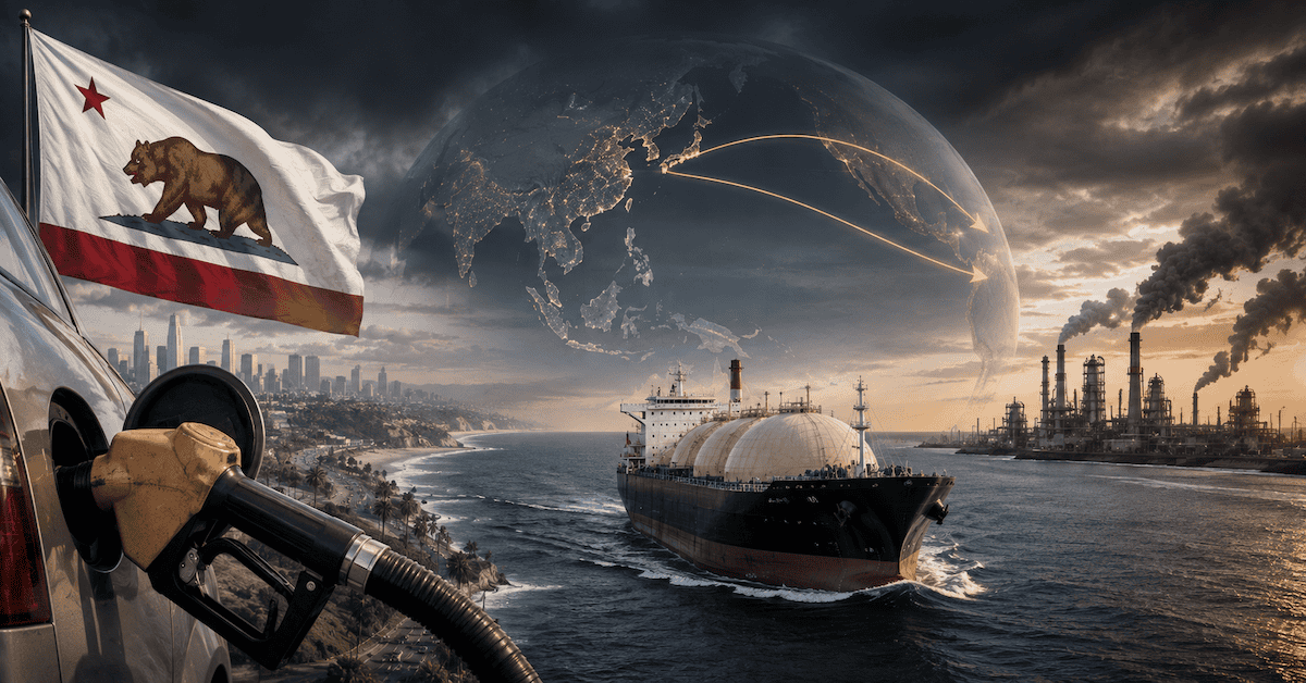 California is handing control of its fuel supply to foreign refineries