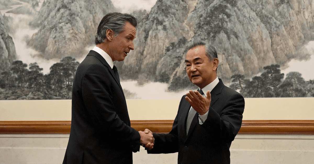 Newsom relinquishing control to China to meet the energy demands of Californians?